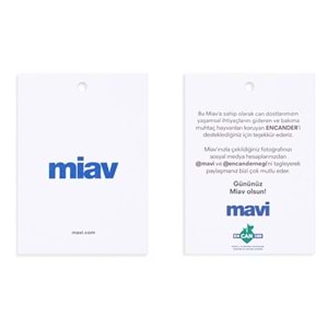 Mavi M66332620 Miav Baskılı Unisex Çocuk Tişört