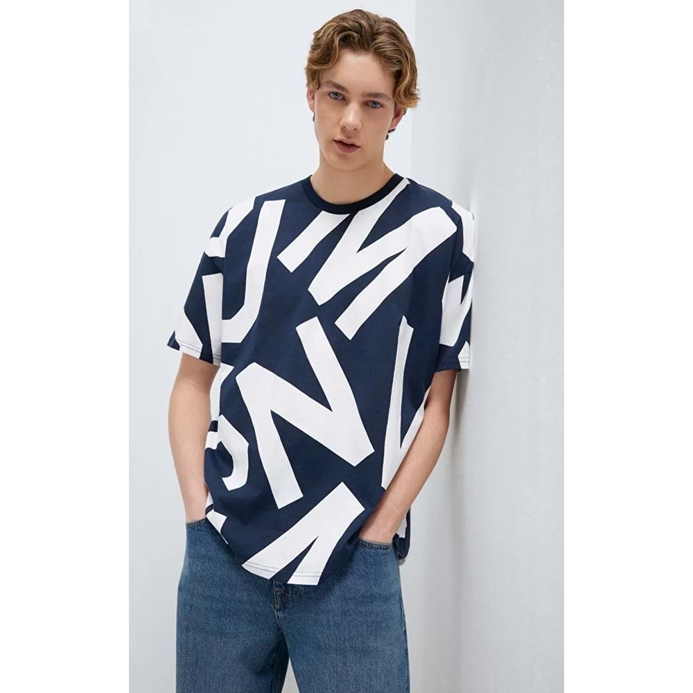 Mavi M0610271-70490 MVJNS Baskılı Tişört Erkek T-Shirt