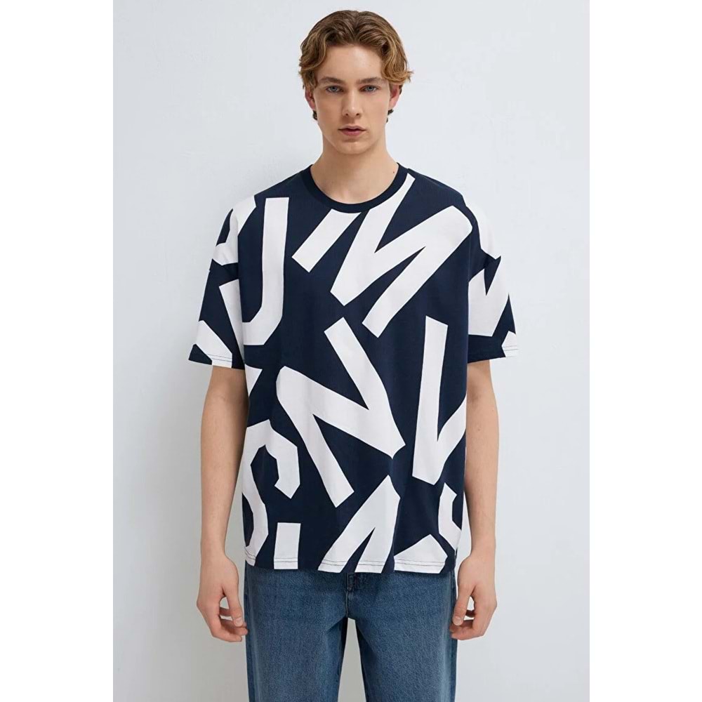 Mavi M0610271-70490 MVJNS Baskılı Tişört Erkek T-Shirt
