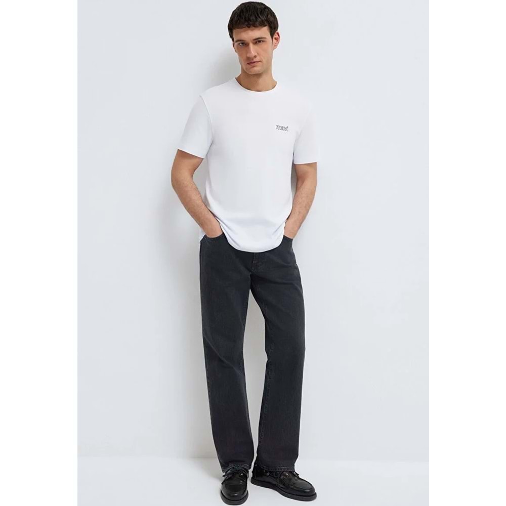 Mavi M0610360-620 Mavi Logo Baskılı Tişört Erkek T-Shirt