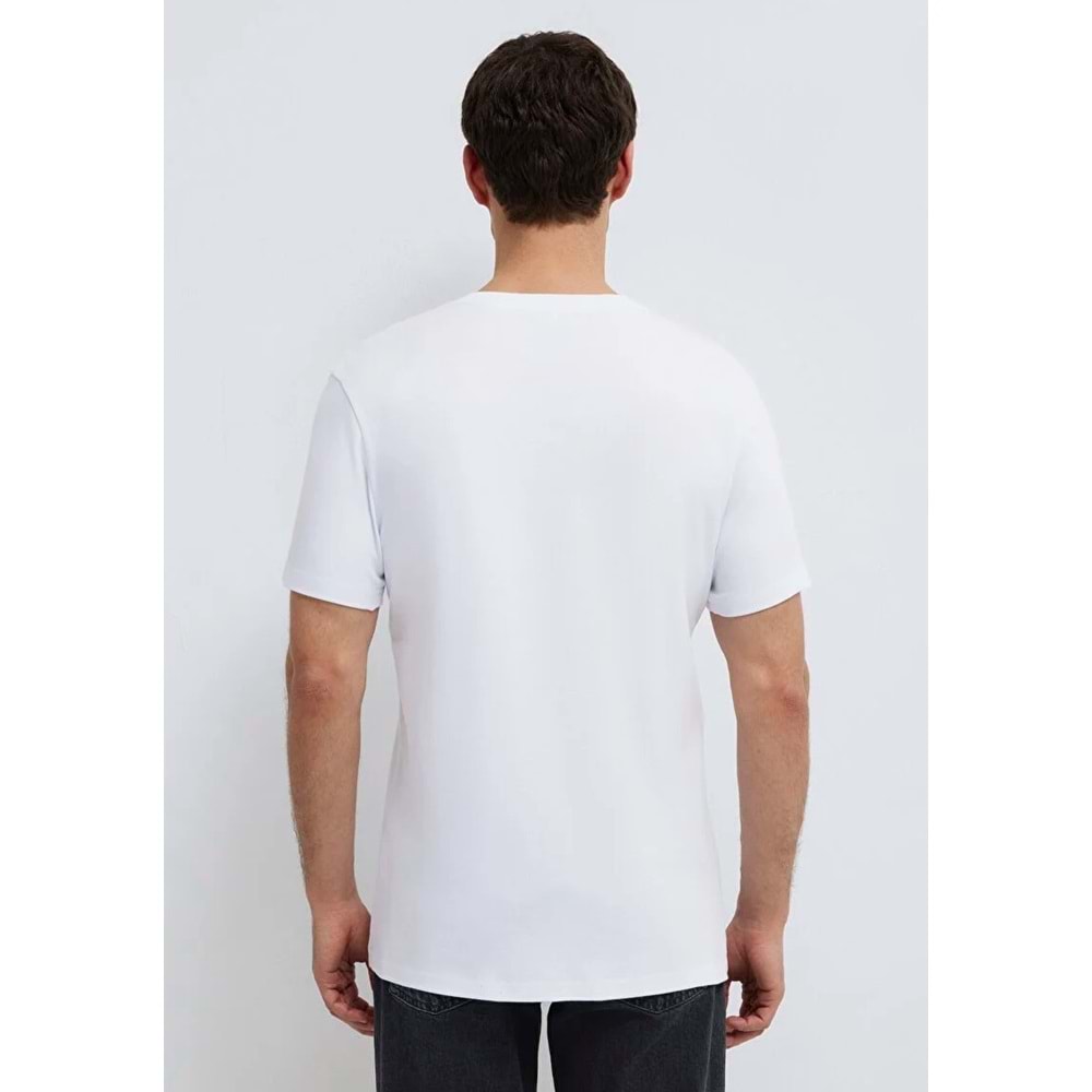 Mavi M0610360-620 Mavi Logo Baskılı Tişört Erkek T-Shirt