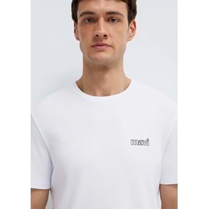 Mavi M0610360-620 Mavi Logo Baskılı Tişört Erkek T-Shirt