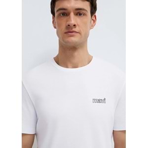 Mavi M0610360-620 Mavi Logo Baskılı Tişört Erkek T-Shirt