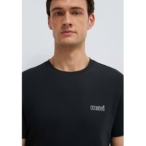 Mavi M0610360-900 Mavi Logo Baskılı Tişört Erkek T-Shirt