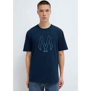 Mavi M0610635-70490 Mavi Mühür Logo Baskılı T-Shirt Erkek Tişort