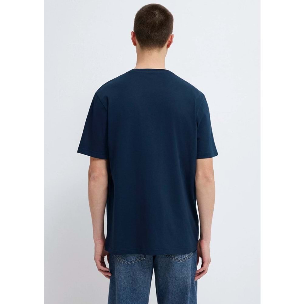 Mavi M0610635-70490 Mavi Mühür Logo Baskılı T-Shirt Erkek Tişort