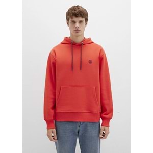 Mavi 065809-70481 Logo Nakışlı Erkek Kapüşonlu Sweatshirt