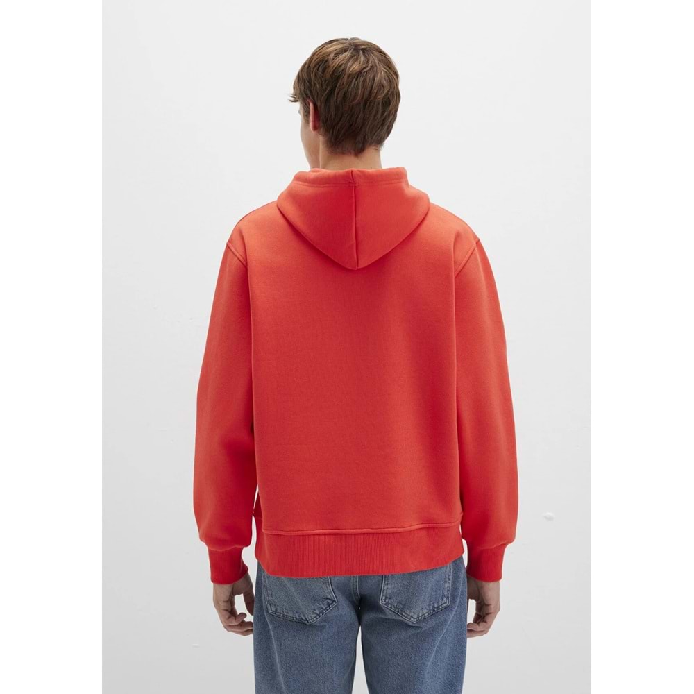 Mavi 065809-70481 Logo Nakışlı Erkek Kapüşonlu Sweatshirt