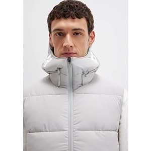 Mavi 0110089-70075 Kapüşonlu Şişme Erkek Yelek