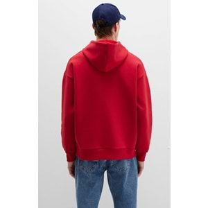 Mavi 067149-70464 Logo Baskılı Erkek Kapüşonlu Sweatshirt