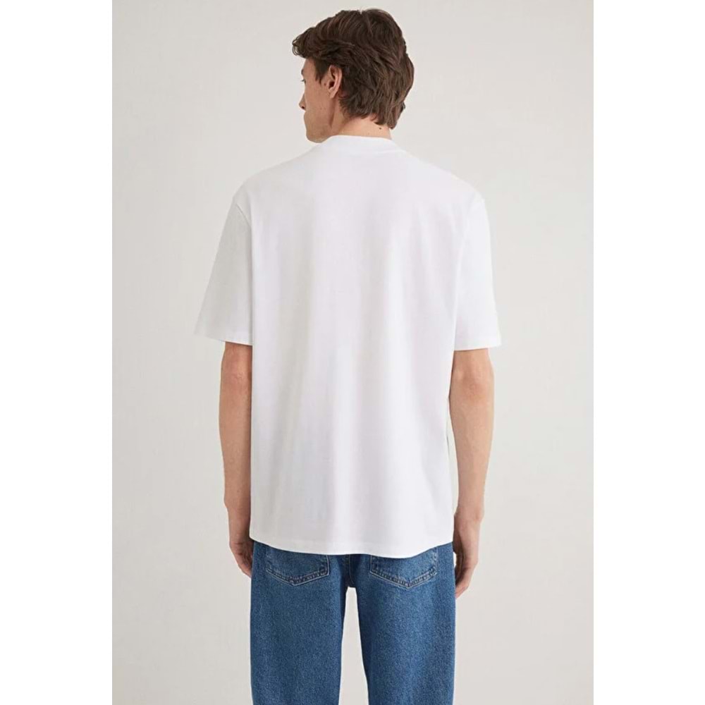 Mavi M0611193-620 Basic Tişört Loose Fit Tişört Erkek T-Shirt