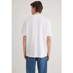 Mavi M0611193-620 Basic Tişört Loose Fit Tişört Erkek T-Shirt