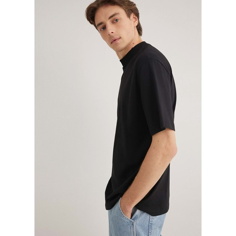 Mavi M0611193-900 Basic Tişört Loose Fit Tişört Erkek T-Shirt