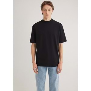 Mavi M0611193-900 Basic Tişört Loose Fit Tişört Erkek T-Shirt