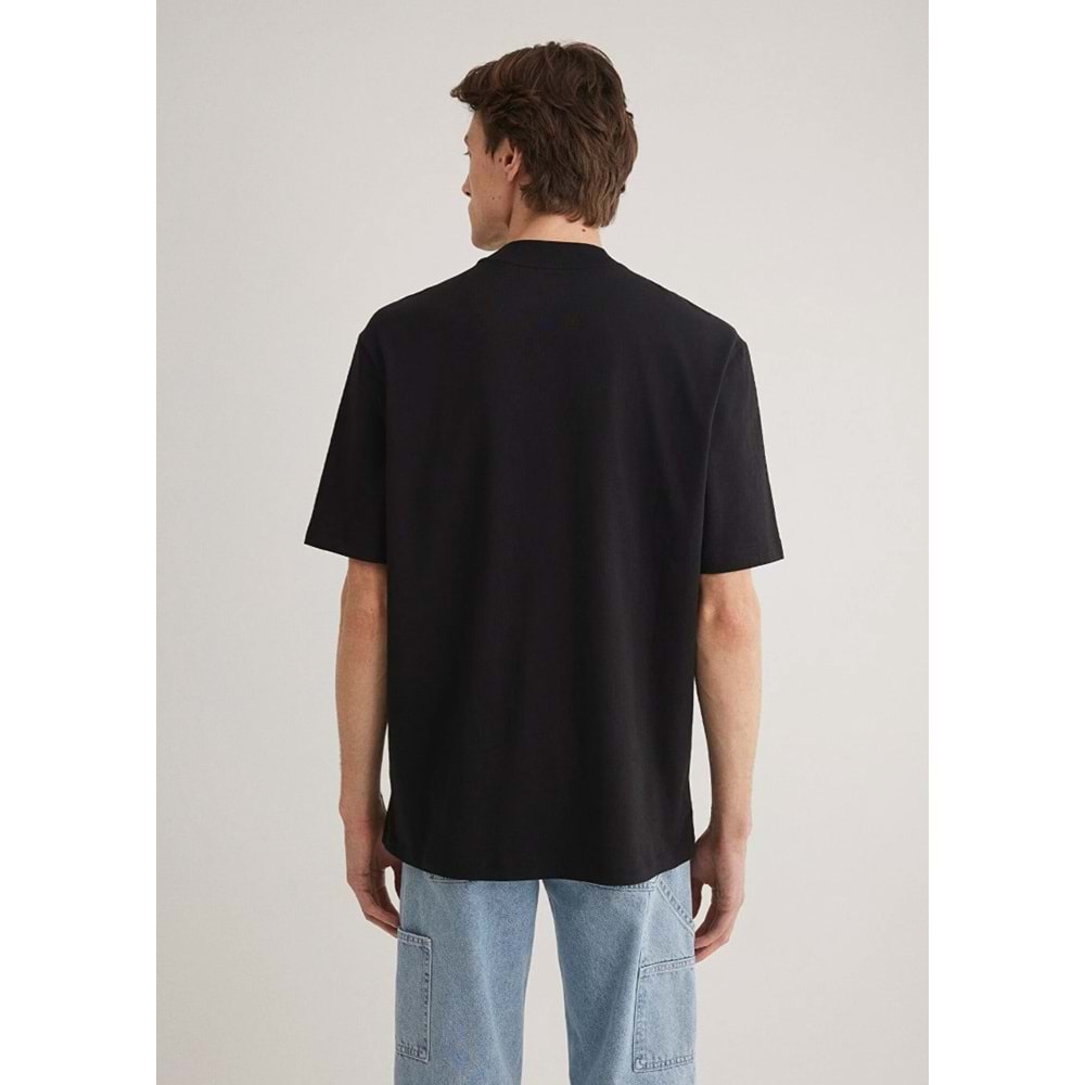 Mavi M0611193-900 Basic Tişört Loose Fit Tişört Erkek T-Shirt