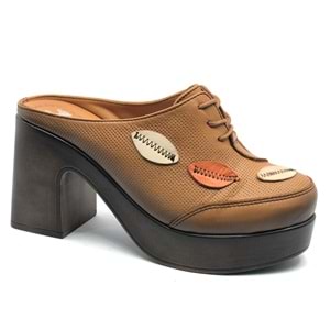 Venüs Otis Hakiki Deri Kadın Terlik