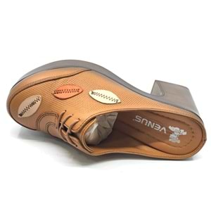 Venüs Otis Hakiki Deri Kadın Terlik