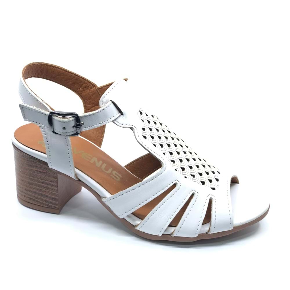 Venüs Porcar Hakiki Deri Comfort Ortopedik Kadın Sandalet