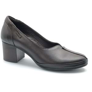 Venüs Petra Hakiki Deri Comfort Ortopedik Kadın Topuklu Ayakkabı