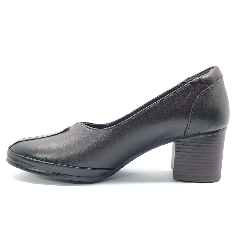 Venüs Petra Hakiki Deri Comfort Ortopedik Kadın Topuklu Ayakkabı