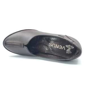 Venüs Petra Hakiki Deri Comfort Ortopedik Kadın Topuklu Ayakkabı