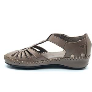 Venüs Naco Hakiki Deri Comfort Ortopedik Kadın Sandalet