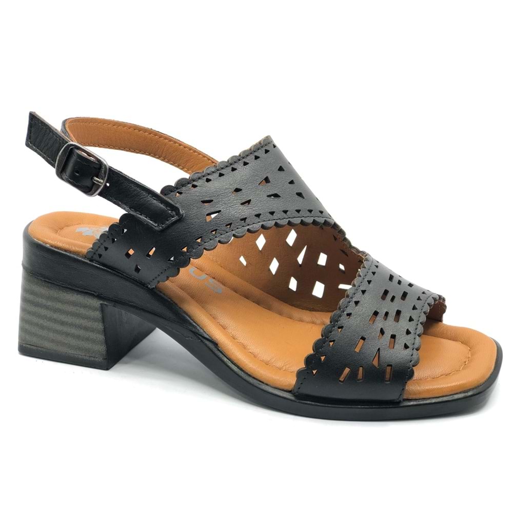 Venüs Lutra Hakiki Deri Comfort Ortopedik Kadın Sandalet