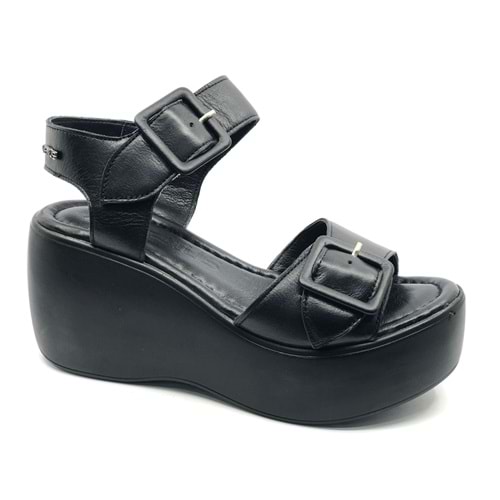 Venüs Wirgo Hakiki Deri Comfort Ortopedik Kadın Sandalet