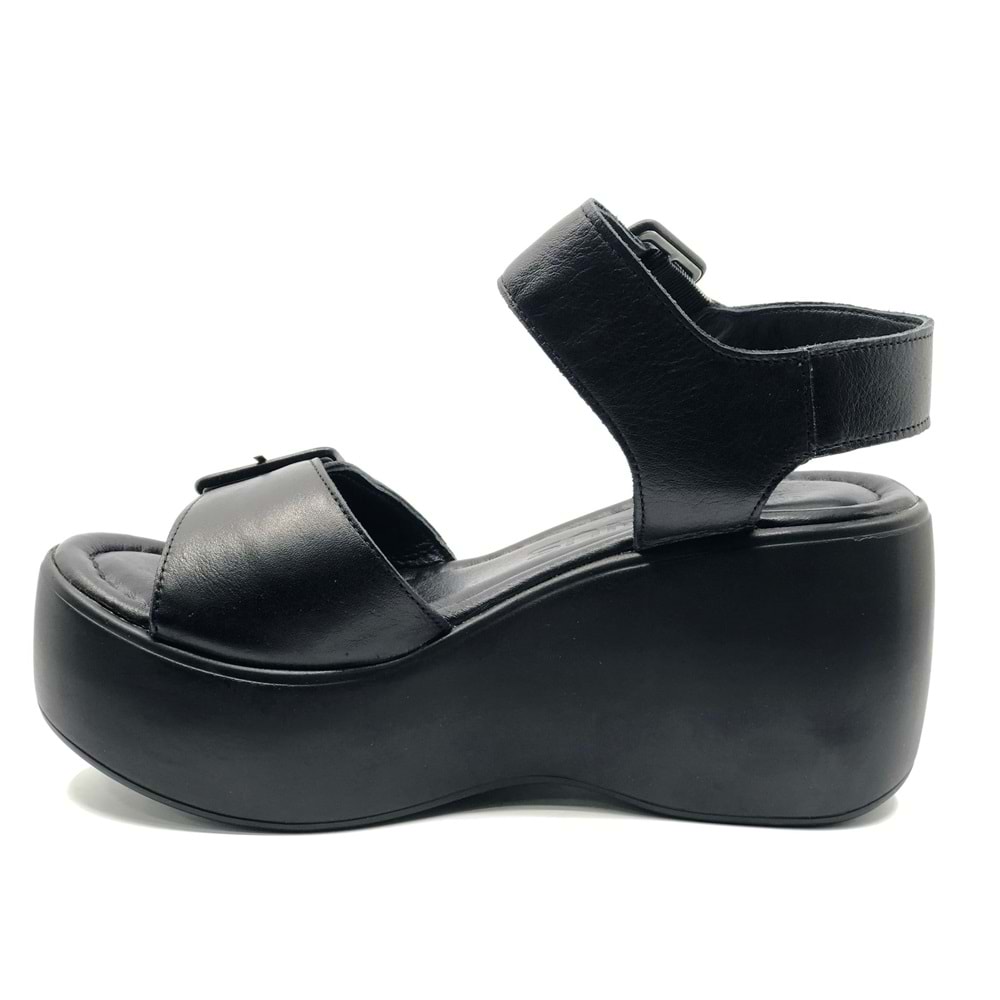 Venüs Wirgo Hakiki Deri Comfort Ortopedik Kadın Sandalet