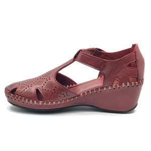 Venüs Linda Hakiki Deri Comfort Ortopedik Kadın Sandalet