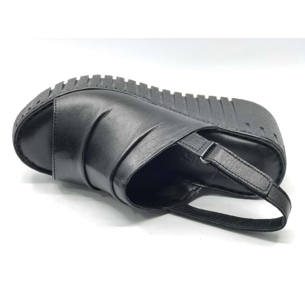 Venüs Trogi Hakiki Deri Comfort Ortopedik Kadın Sandalet