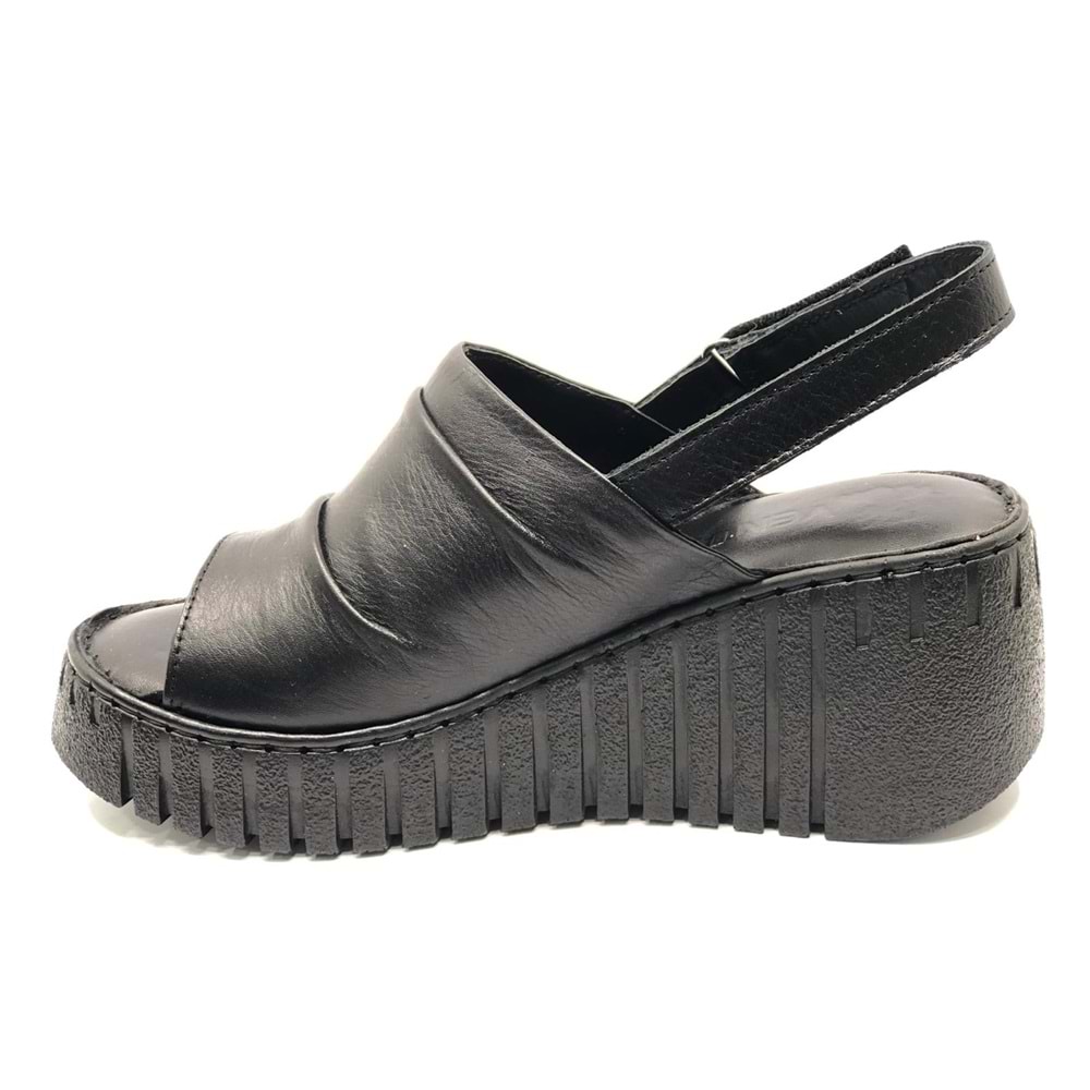 Venüs Trogi Hakiki Deri Comfort Ortopedik Kadın Sandalet