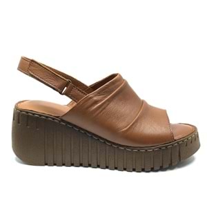 Venüs Trogi Hakiki Deri Comfort Ortopedik Kadın Sandalet
