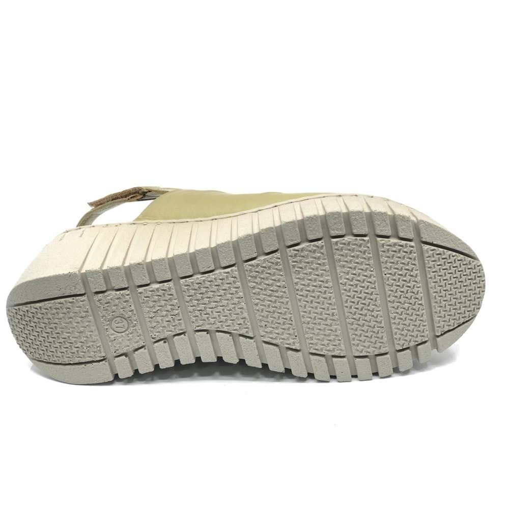 Venüs Trogi Hakiki Deri Comfort Ortopedik Kadın Sandalet