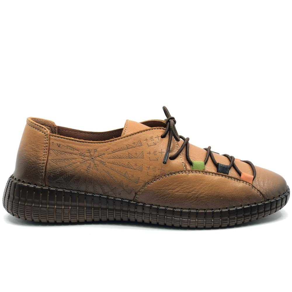 Venüs Betula Hakiki Deri Kadın Babet Ayakkabı