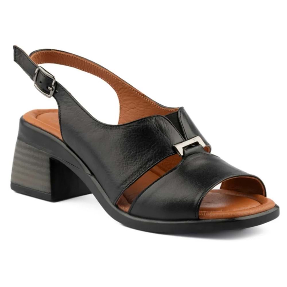 Venüs Lota Hakiki Deri Comfort Ortopedik Kadın Sandalet