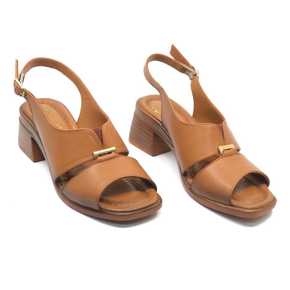 Venüs Lota Hakiki Deri Comfort Ortopedik Kadın Sandalet