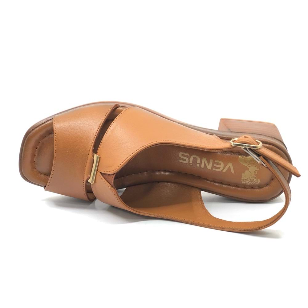 Venüs Lota Hakiki Deri Comfort Ortopedik Kadın Sandalet