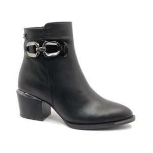 Venüs Rani Hakiki Deri Topuklu Ortopedik Kadın Bot