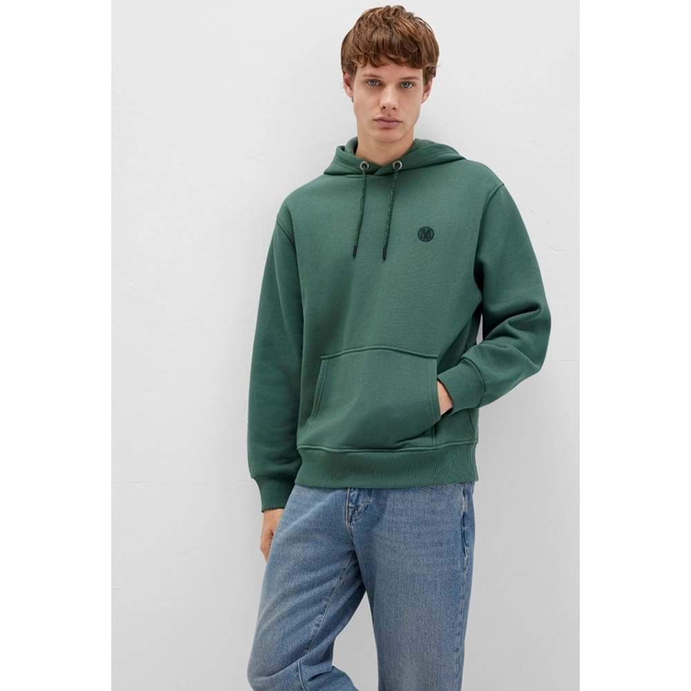 Mavi 065809-71580 Logo Nakışlı Erkek Kapüşonlu Sweatshirt