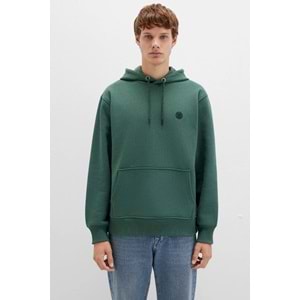 Mavi 065809-71580 Logo Nakışlı Erkek Kapüşonlu Sweatshirt