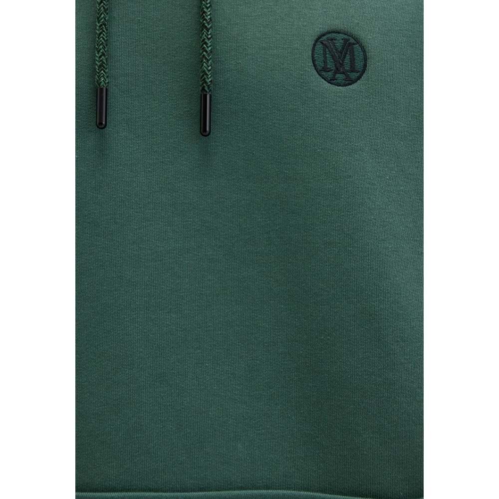 Mavi 065809-71580 Logo Nakışlı Erkek Kapüşonlu Sweatshirt