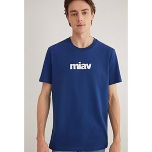 Mavi 067153-70722 Miav Baskılı Tişört Erkek T-Shirt