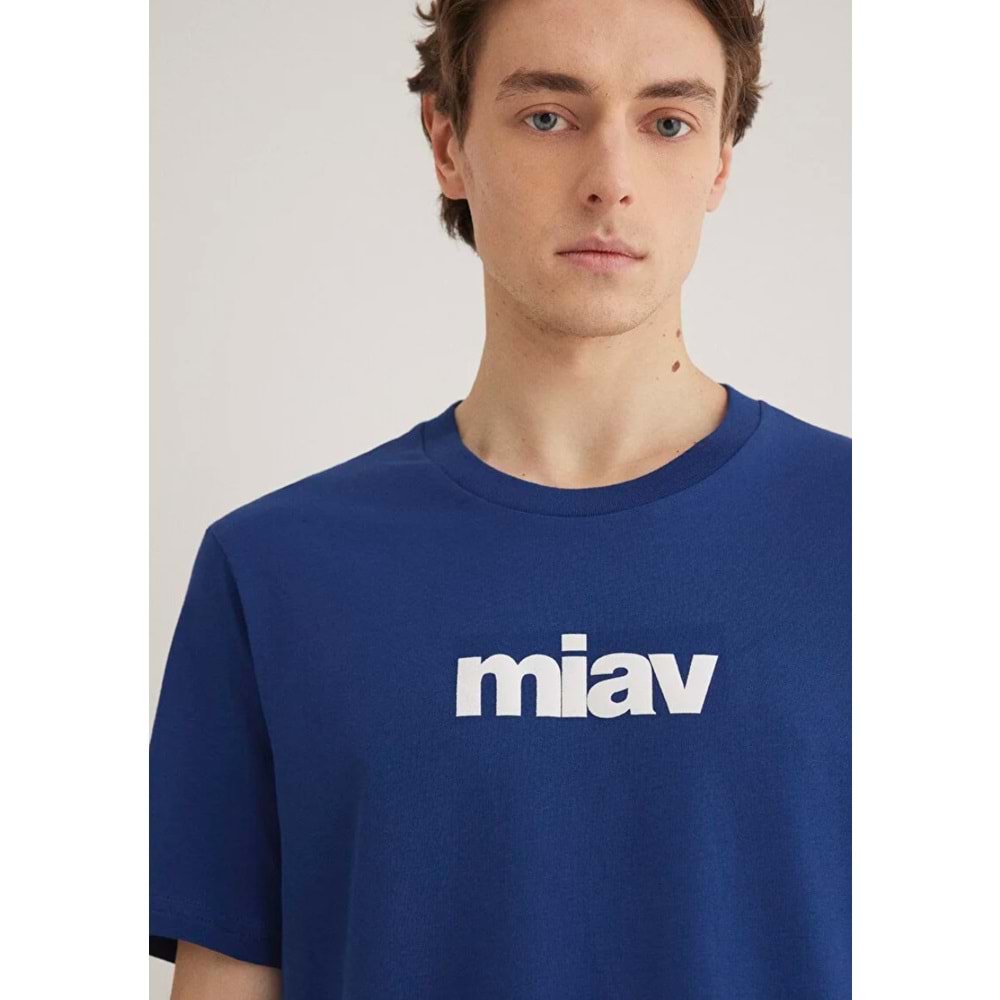 Mavi 067153-70722 Miav Baskılı Tişört Erkek T-Shirt