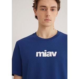 Mavi 067153-70722 Miav Baskılı Tişört Erkek T-Shirt