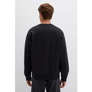 Mavi 0611716-900 Logo Baskılı Bisiklet Yaka Sweatshirt