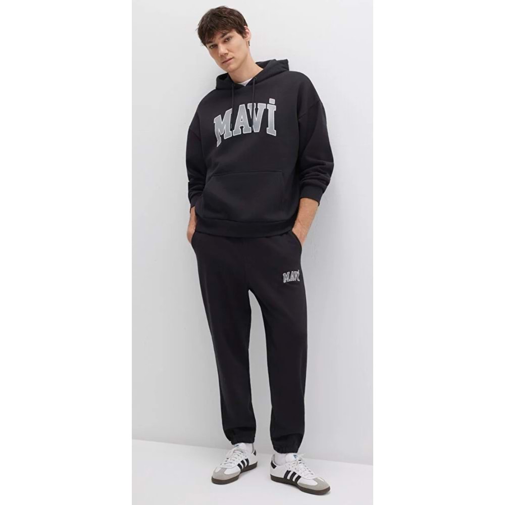 Mavi M0010207-900 Mavi Logo Baskılı Eşofman Altı Erkek Eşofman Altı