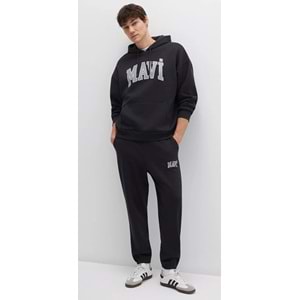 Mavi M0010207-900 Mavi Logo Baskılı Eşofman Altı Erkek Eşofman Altı