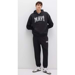 Mavi M0010207-900 Mavi Logo Baskılı Eşofman Altı Erkek Eşofman Altı