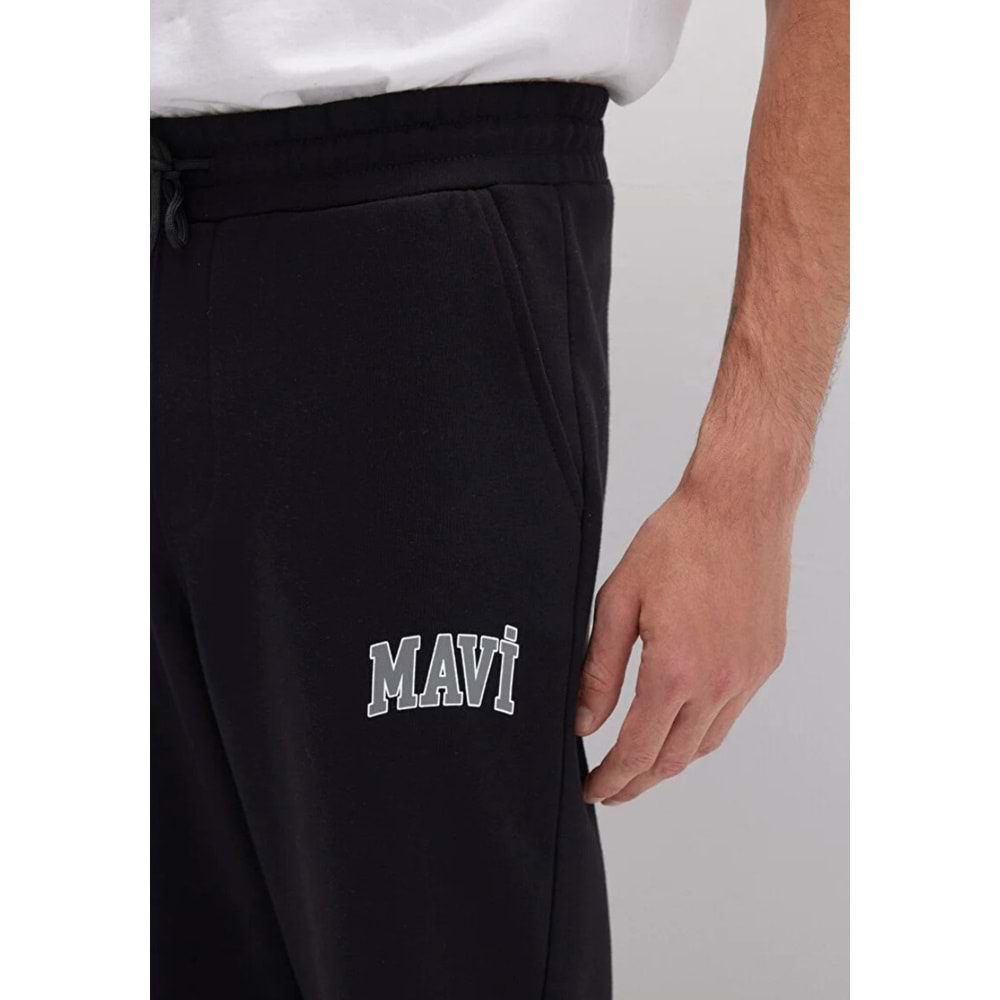 Mavi M0010207-900 Mavi Logo Baskılı Eşofman Altı Erkek Eşofman Altı